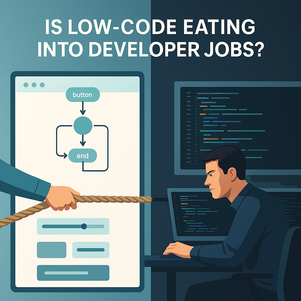 Is Low-Code Replacing Developers In 2025?