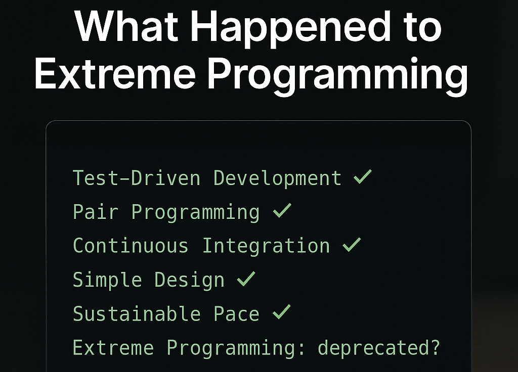 What Happened to Extreme Programming, and Should We Bring It Back?